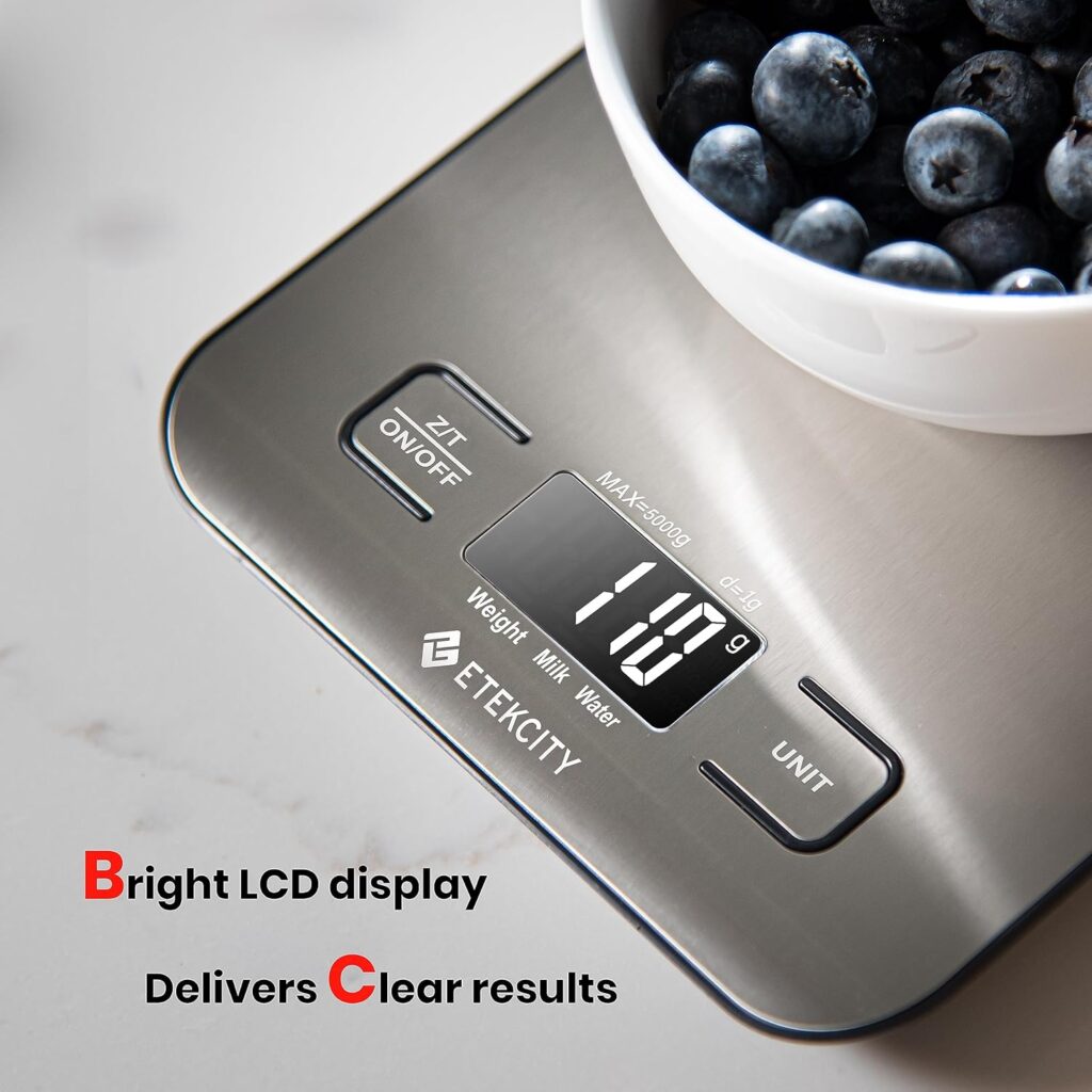 Discover the best etekcity food scale for baking, cooking, and meal prep. Read our review to see why this digital stainless steel scale is a keto essential.