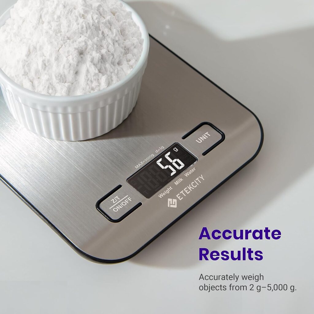 Discover the best etekcity food scale for baking, cooking, and meal prep. Read our review to see why this digital stainless steel scale is a keto essential.